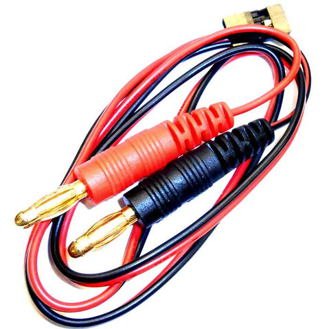 8056 RC 4mm Banana Plug Connector to JR Cables 55cm
