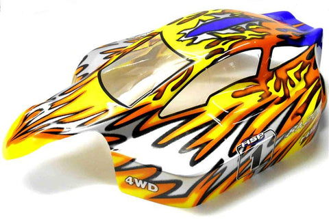 81344 Off Road Nitro RC 1/8 Scale Buggy Body Shell Flame HSP