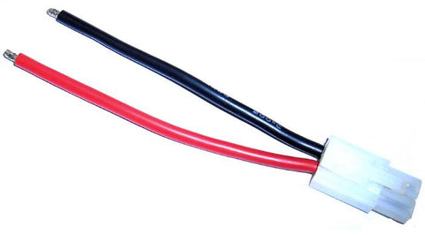 8139 RC Tamiya Male Plug Cable Wire 14AWG 10cm Long