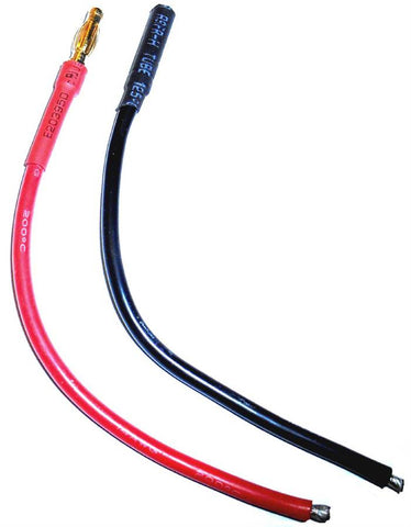 8152 RC 4mm Gold Banana Bullet Connector Wires 10cm
