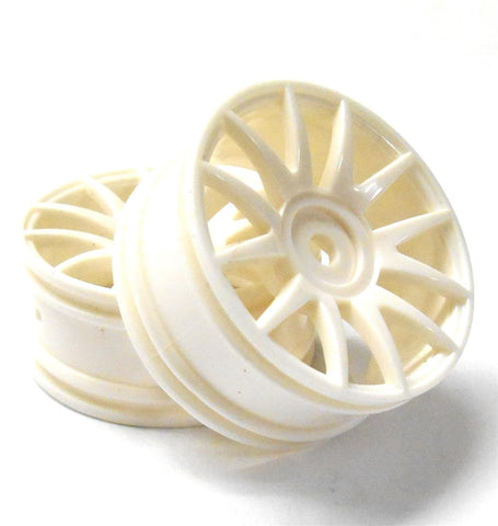 82827 1/16 Scale RC Nitro Wheel Rims x 2 White