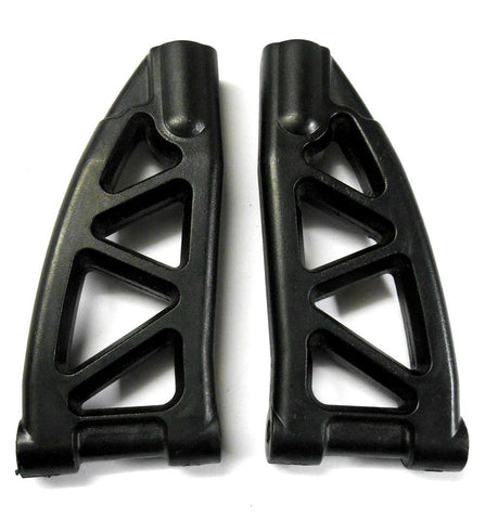 85742 Plastic Black Front Upper Suspension Arm Pair Left / Right 1/8 Scale