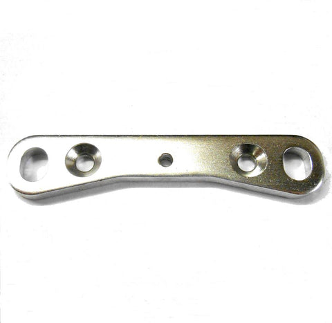 85783 Rear Lower Suspension Susp Arm Holder Alloy Silver 1/8 Scale