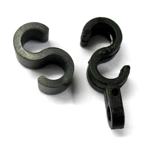 85804 Fuel Pipe Hose Holder 1 Set Plastic Black - 1/8 Parts Spares