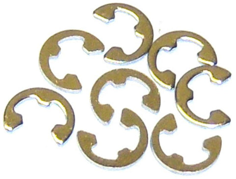 02037 2.5 E-clip 12pcs – To fit 2.5mm Grooves