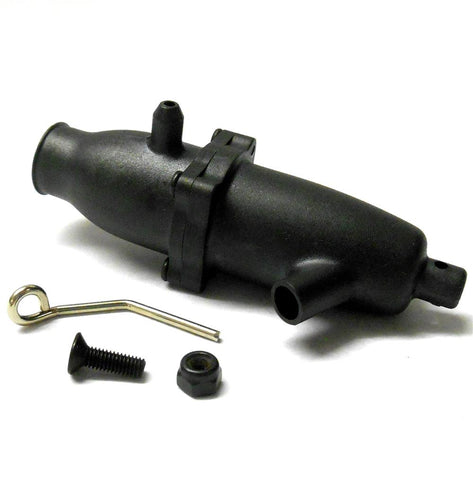 86120 Exhaust Pipe w/Screws Set 1/16 HSP Parts 86046