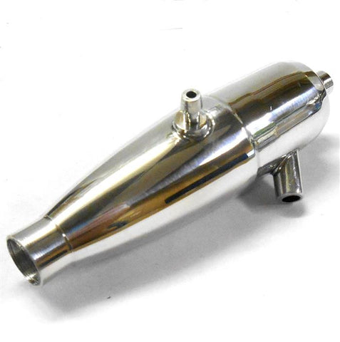 86646 Polished Silver Metal Exhaust Pipe HSP Upgrades
