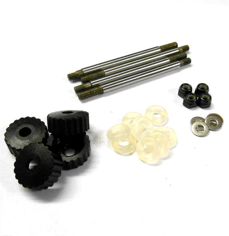 88208 90mm Shock Shafts Nuts O-Rings Washer RC Parts 1/8