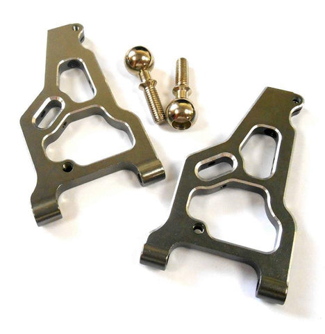 885019 Alloy Front Lower Susp Suspension Arm Holder x 1 Pair 1.8 Scale HSP
