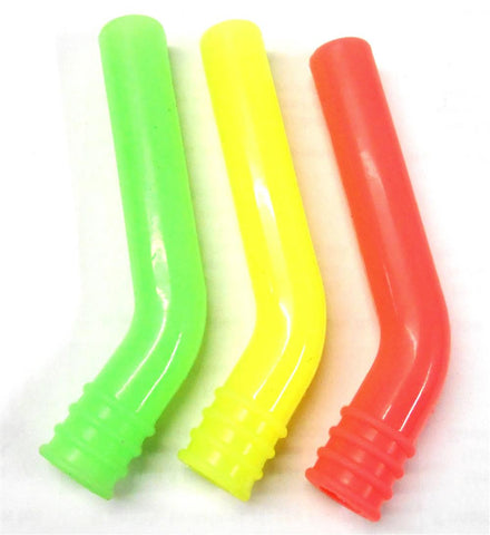9035 1/8 RC Nitro Engine Exhaust Pipe Silicone End 3 Deflector Yellow Red Green
