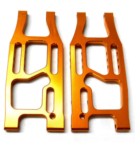 BMT0005 1/10 Alloy HPI Bullet 3.0 Rear Lower Suspension Arms Left Right Orange