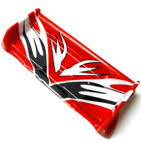 BS701-005 1/8 Scale Off Road RC Buggy Spoiler Rear Wing Red