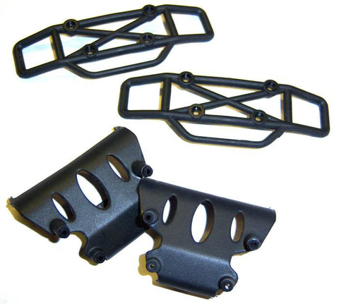 BS901-027 Bumper w/brace (front and rear) Flying Tiger