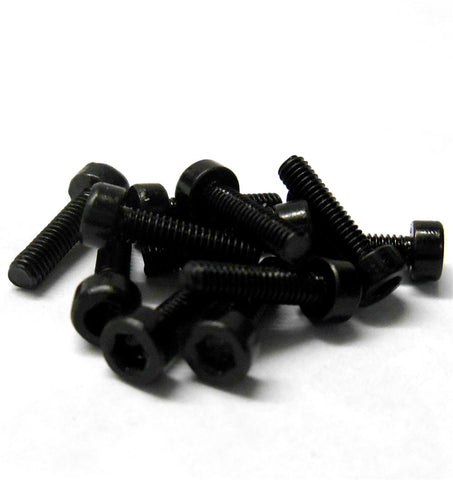 BS902-050 M2.5*10mm Hex Screws x12 - Flying Tiger Parts