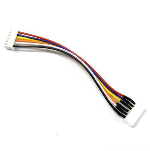 C1101-5-24-10 RC JST-XH Male to JST-XH Female 24AWG 5S Extension Wire 10cm
