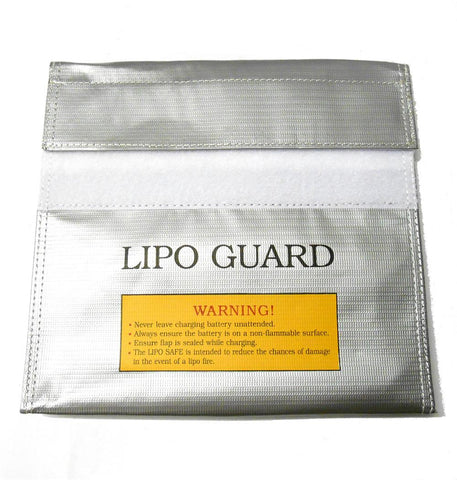 C0091 RC Li-Po Lipo Guard Sack Battery Charging Storage Bag 24cm x 6.5cm x 18cm