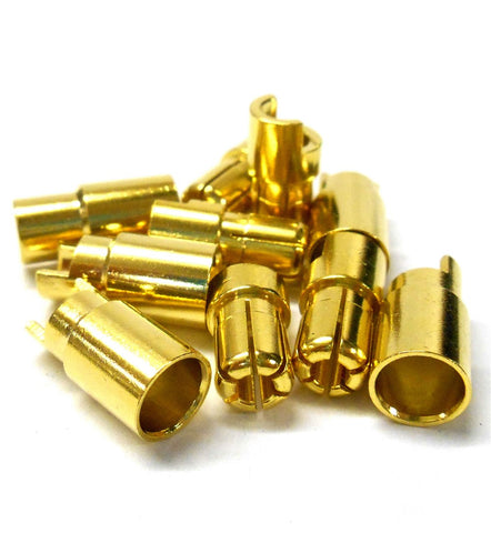 C0602x5 RC Connector 6mm Gold Plated Male and Female Bullet Banana x 5 Set