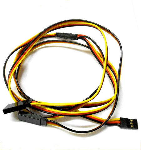 C3003-5 90cm 22AWG 22 AWG RC Hitec Servo Connector Y Extension Wire 900mm