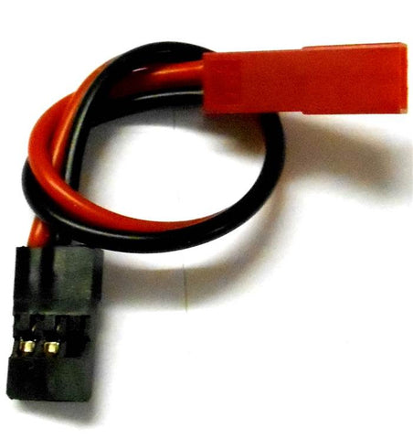 C7005A JST Female Plug to JR Male Connector Battery Conversion Cable RC 20AWG