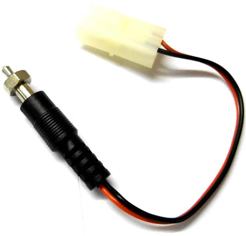 C7018 Tamiya Female Plug Glow Starter Connector Battery Conversion Cable 24PVC