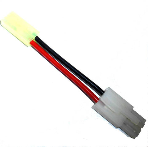 C8005B Male Tamiya to Female Micro Tamiya Convertor Adapter Cable Wire 18 AWG