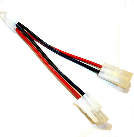C8030 Female Large Tamiya Connector Reversible Adapter Cable 7.2v RC