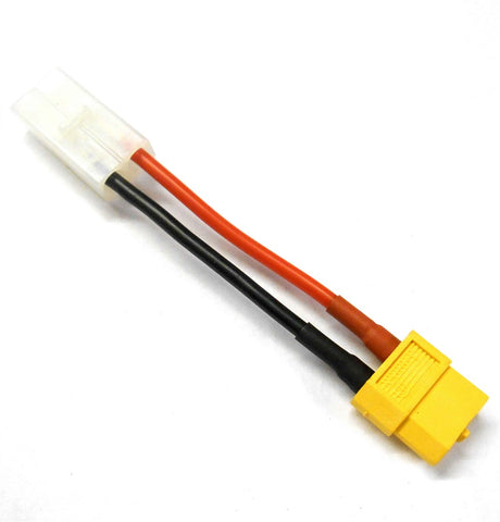 C8033Z Compatible XT60 Female To Large Tamiya Female RC Adapter Cable x 1 5cm