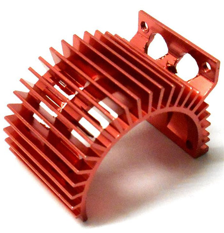 540 550 RC EP Motor Alloy Vented Heatsink Red Side