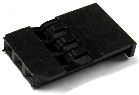RC 3 Pin Futaba Servo Connector Male Plug Housing Black x 10 NO PINS