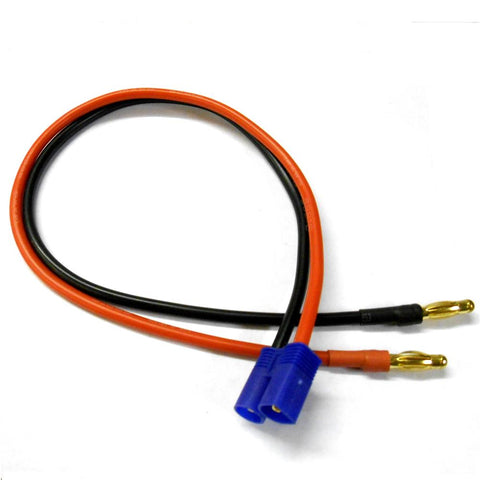 EC3-C-B4.0B-C RC Connector Male EC3 to 4mm 4.0mm Male Banana Plug Adapter 30cm
