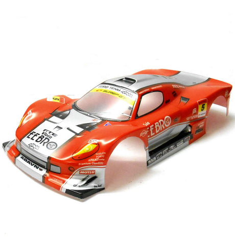 H018R 1.10 Scale Drift On Road Touring Body Cover Shell RC Red 190mm Wide