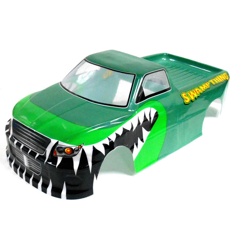 JLB35 RC 1/10 Scale Monster Truck Body Shell Cover Green Uncut