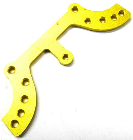 L11167 1/10 Scale Buggy Shock Tower Plate x 1 Alloy Yellow / Gold