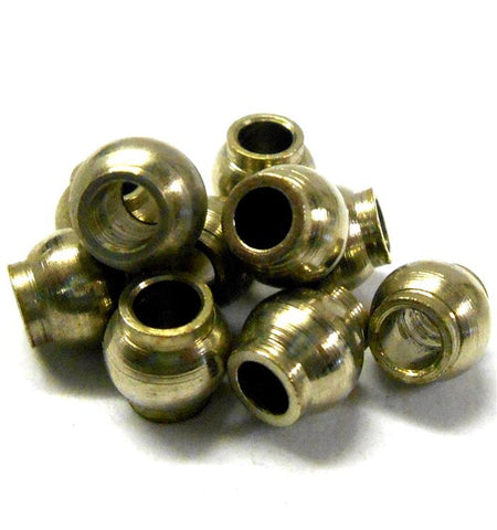 L11168 Track Rod Shock Track Rod Ball End Cups x 10 10pcs 1/10 1/8 M3 6mm