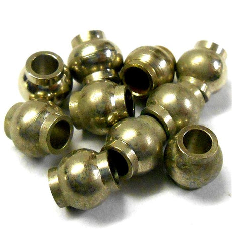 L11169 Track Rod Shock Track Rod Ball End Cups x 10 10pcs 1/10 1/8 M3 6mm