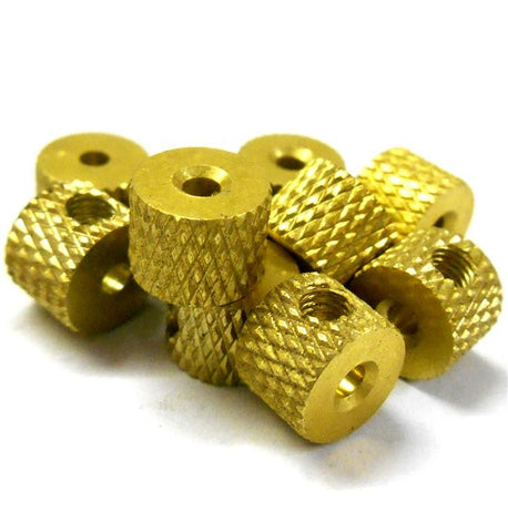 L11171 1/10 Scale Yellow RC Throttle Collars Locators Stoppers x 10