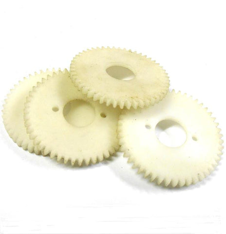 L11184 RC 1/10 Cog Plastic Main Gear 48T 48 Teeth Tooth 45mm Module 1 x 4 White