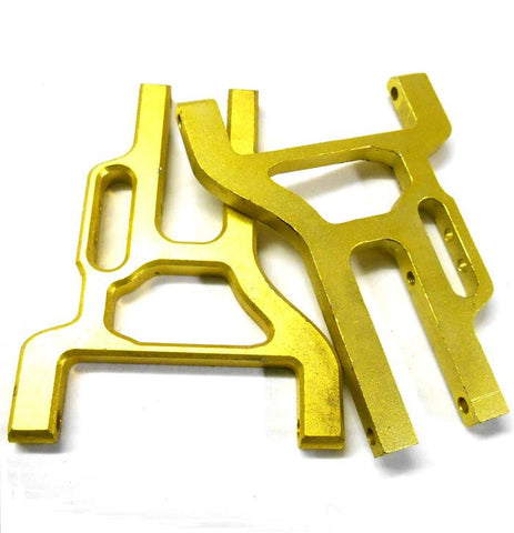 L11228 1/10 Scale Lower Suspension Susp Arm x 2 Yellow Gold 76mm