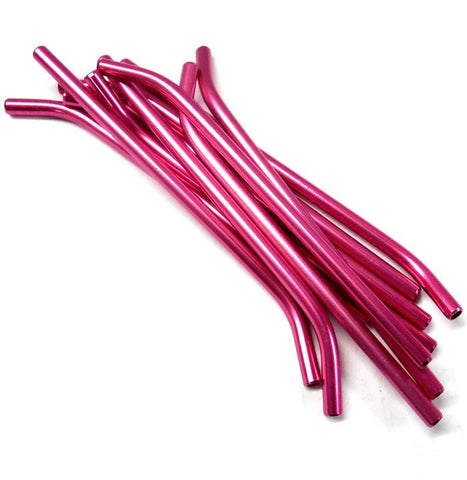 L11247 RC Nitro Fuel Refill Bottle Pipes x 10 Pink Pipes Only 6mm Diameter
