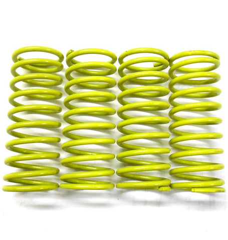 L11263 1/5 1/8 Scale Shock Absorber Spring 66mm Long x 26mm Diameter Yellow x 4