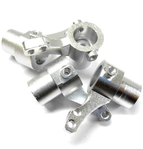 L11265v2 1/10 Scale Silver Alloy Steering Arms x 4 Left / Right