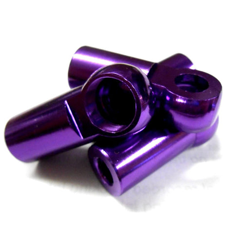 L11274P 1/5 Scale RC Track Rod Ends Purple x 4 39mm Track Rods M8
