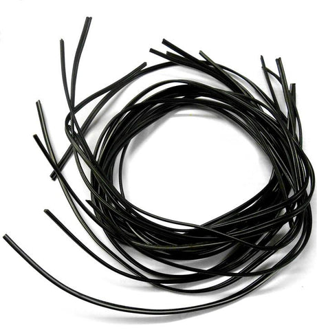 L11282 RC PVC Wire Black 24AWG 24 AWG 50cm 500mm x 10 Lengths