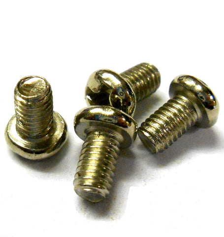 L11332 M2.8 2.8mm x 5mm Long Button Screw Metric Silver Steel x 4