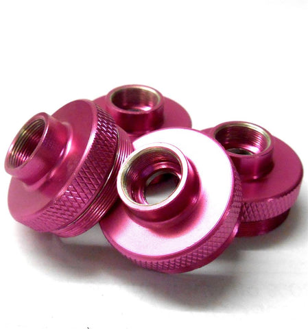 L11409 Glow Starter Reducer Cap Washer x 4 Pink 25mm x 15mm