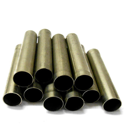 L11422 10 x Small Steel Tube 58mm x 11mm x 10.3mm OdxIDxW 58x11x10.3