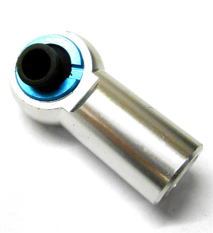 L11480 M8 8mm Connector RC Alloy Track Rod End Right Thread Silver Metric x 1