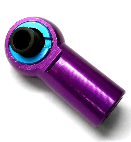 L11483 M8 8mm Connector RC Alloy Track Rod End Right Thread Purple Metric x 1