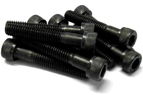 L1153 M6 x 45mm 6 x 45 Metric Black Socket Allen Head Cap Screw x 10