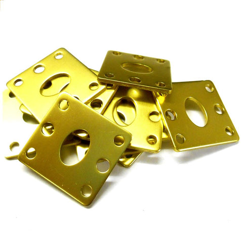 L8001 RC 1/10 Scale Buggy Alloy Gold Gearbox Wall Top Cover x 10